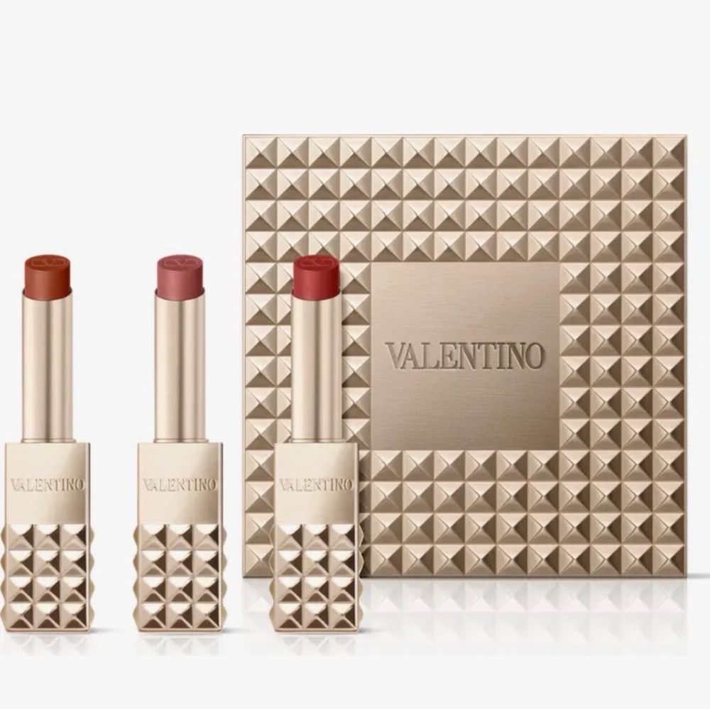 100% AUTHENTIC Valentino Buttery Matte Lip Set 150.00 retail